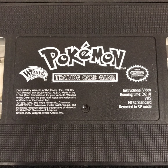 Pokemon trading card game VHS - Picture 4 of 4